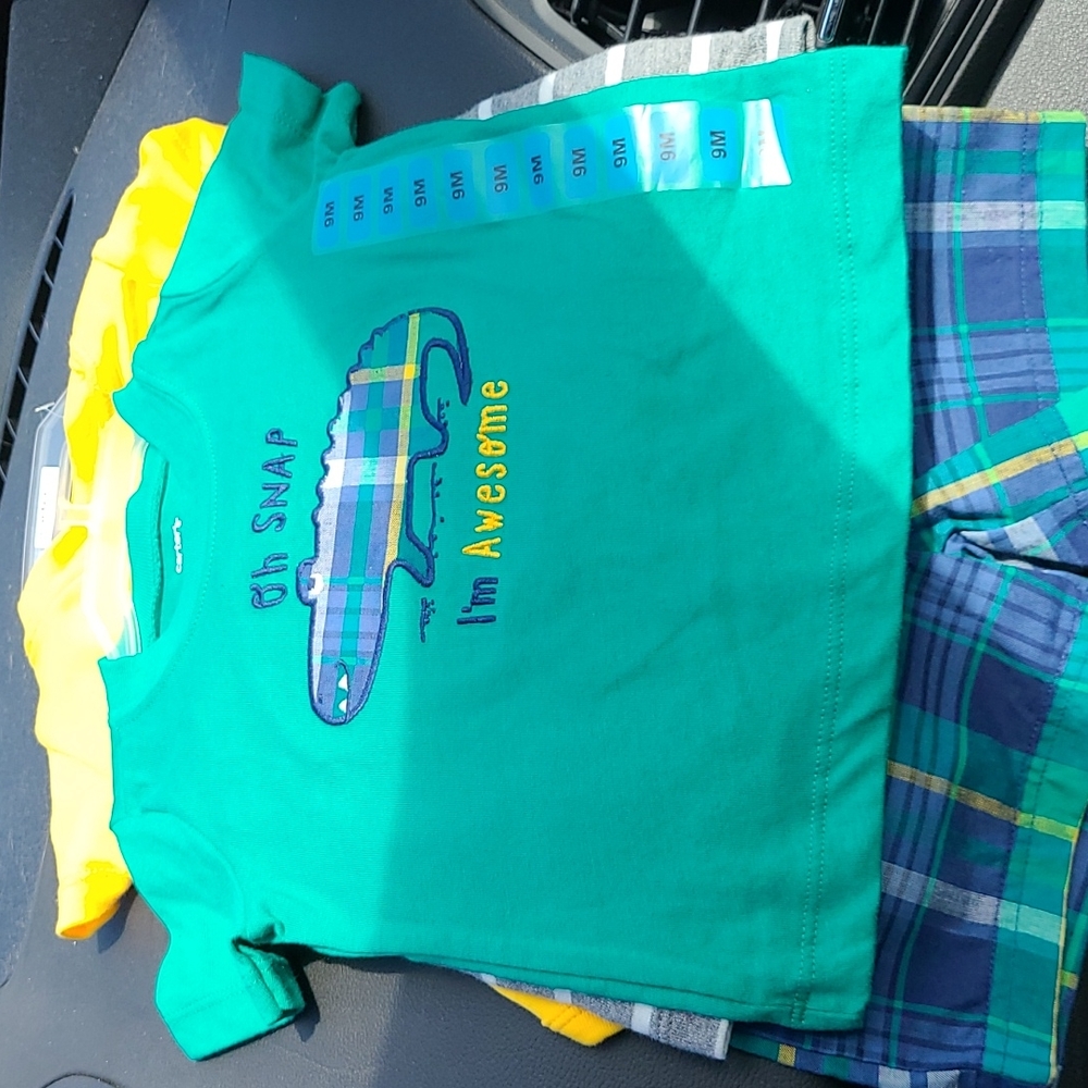2 NWT 9M Carter's Matching Sets
